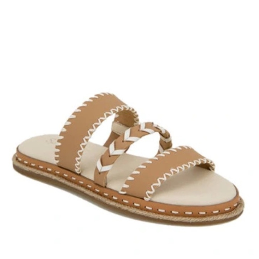 Splendid Sandals Caia Suntan Topstitched Flats